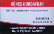 Güneş Hurdacılık Alanya