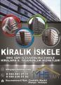 Kiralık iskele MHS Yapı Taşeronluk Hizmetleri