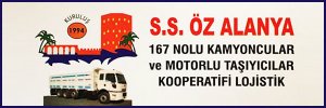 S.S. ÖZ ALANYA 167 NOLU KAMYONCULAR VE MOTORLU TAŞIYICILAR KOOPERATİFİ LOJİSTİK