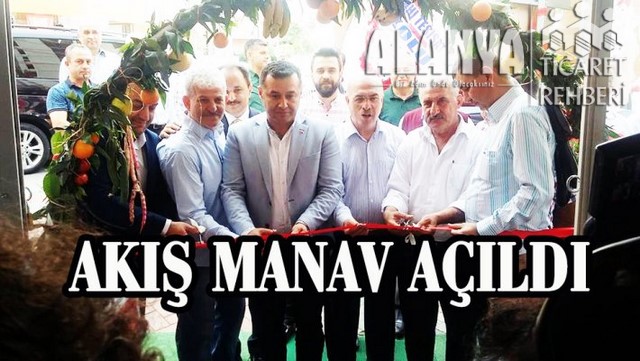 Akış Manav Dualarla Açıldı.