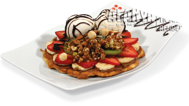 Vitamin deposu Waffle Tarifi