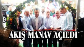 Akış Manav Dualarla Açıldı.