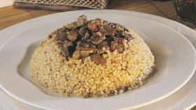 Ciğerli bulgur pilavı