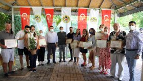 En Güzel Balkon ve Bahçe Yarışması Ödülleri verildi.