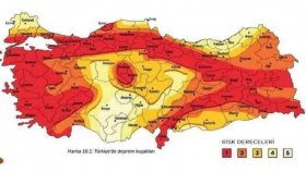 Türkiye deprem haritası yenilendi!