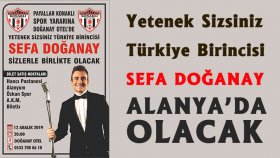 Yetenek Sizsiniz Türkiye Birincisi Sefa Doğanay Alanya'da