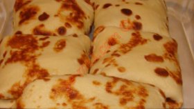 Tavuklu Krep Börek