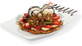 Vitamin deposu Waffle Tarifi