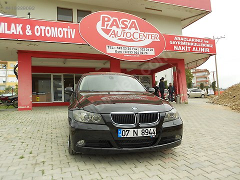 2007 BMW 3.20d DİZEL SUNROFLU DERİ KOLTUK FULL HATASIZ