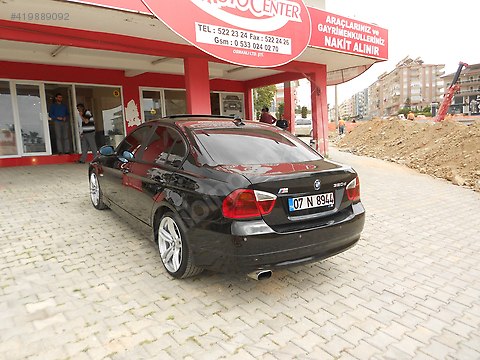 2007 BMW 3.20d DİZEL SUNROFLU DERİ KOLTUK FULL HATASIZ