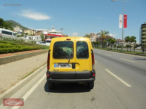 2001 Kango 1.9 Dizel Sarı Sıfır Motor Hatasız