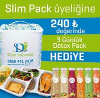 Diyet Kapımda Büyük Kampanya Slim Pack üyeliği