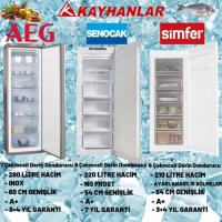 AEG,Şenocak ve Simfer 3,6 ve 7 Çekmeceli Derin Dondurucuları 