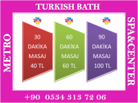 Masaj , Hamam , Turkısh Bath , Sauna , Spa Alanya