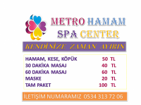 MASAJ , HAMAM , TURKISH BATH , SAUNA , SPA ALANYA